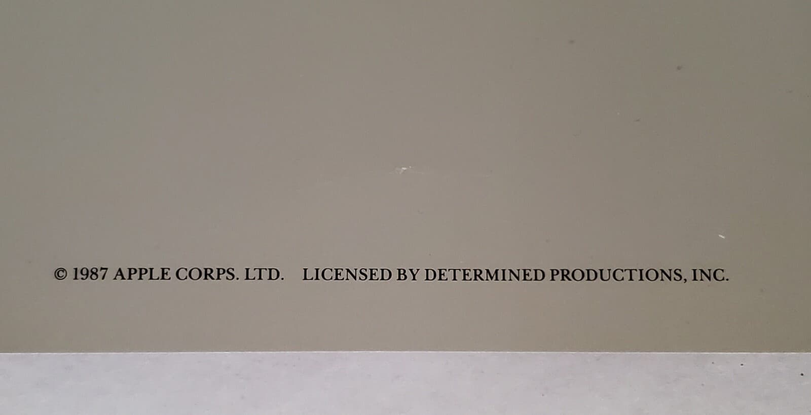 THE BEATLES - A Hard Day's Night - 1987 ART PRINT POSTER - Apple Corps. 24 X 36" 4