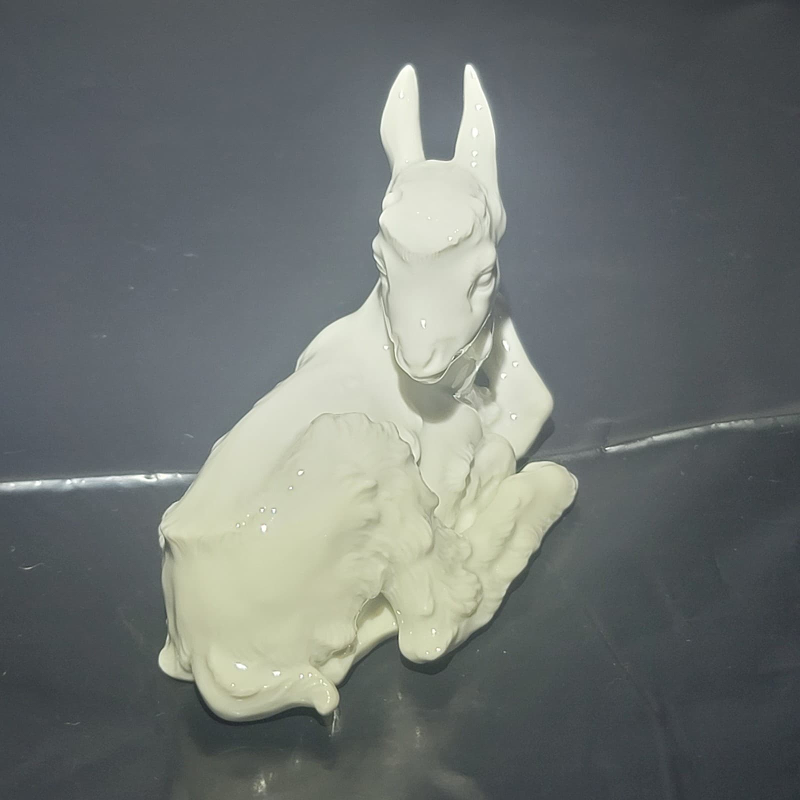 Allach Porcelain Lying Goat Number 102 2