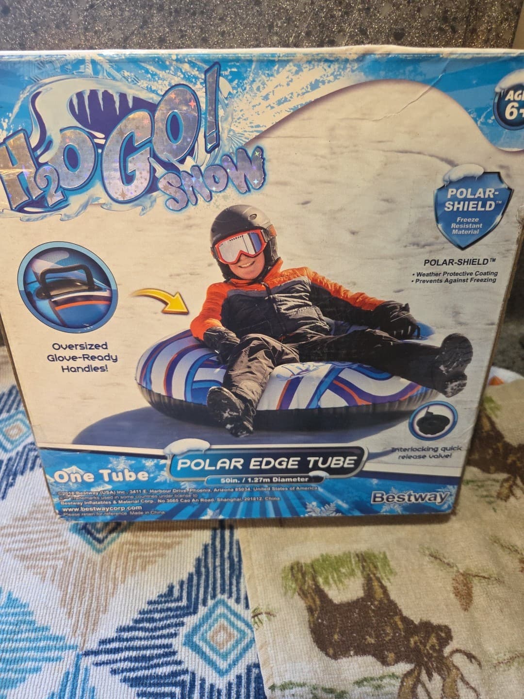 H2O Go!!!! Snow. 1 Tube- Polar Edge Tube.  Bestway. Brand New 4