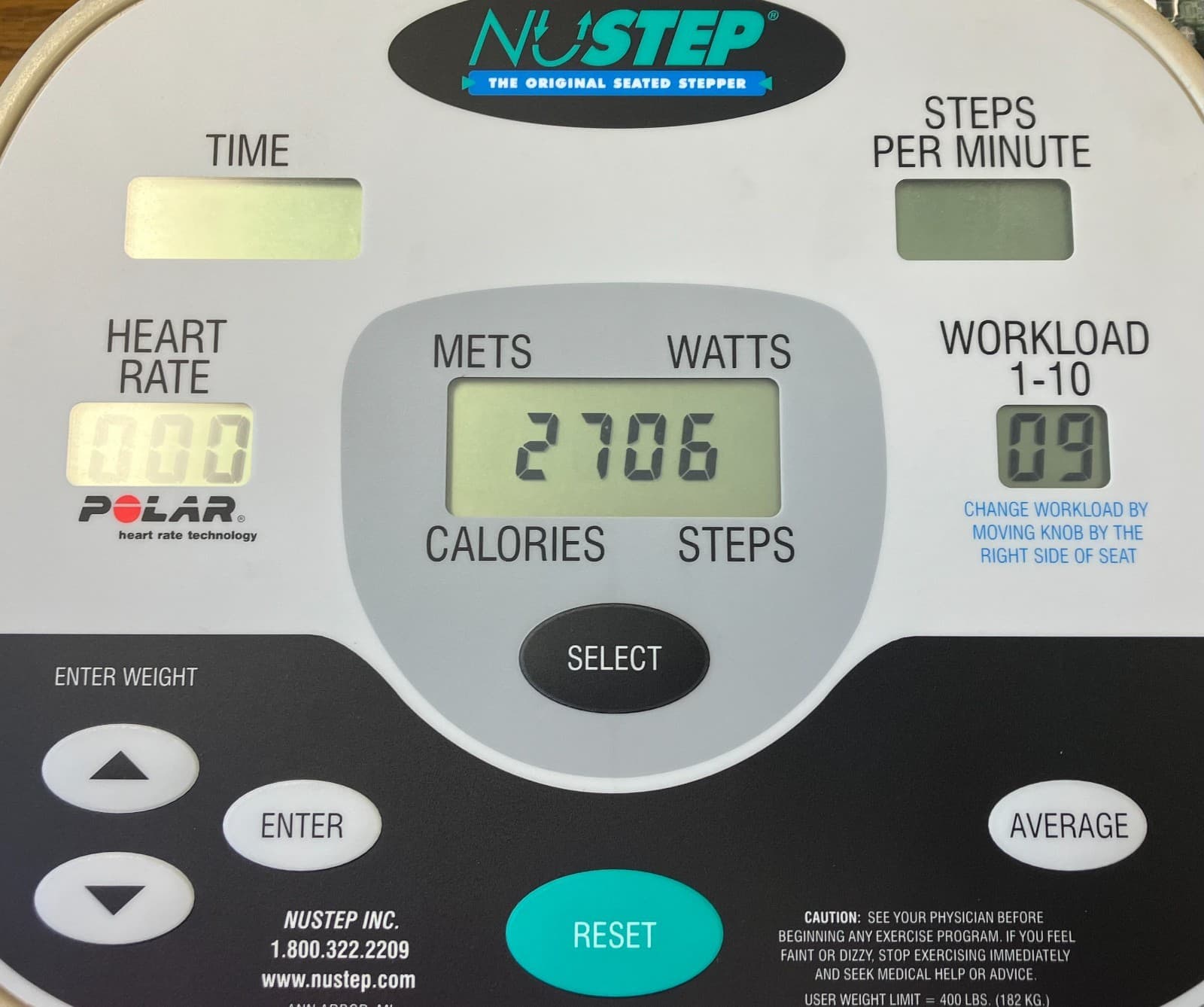 Nustep TRS4000 with new seat, tie rod end and bearings in excellent condition! 4