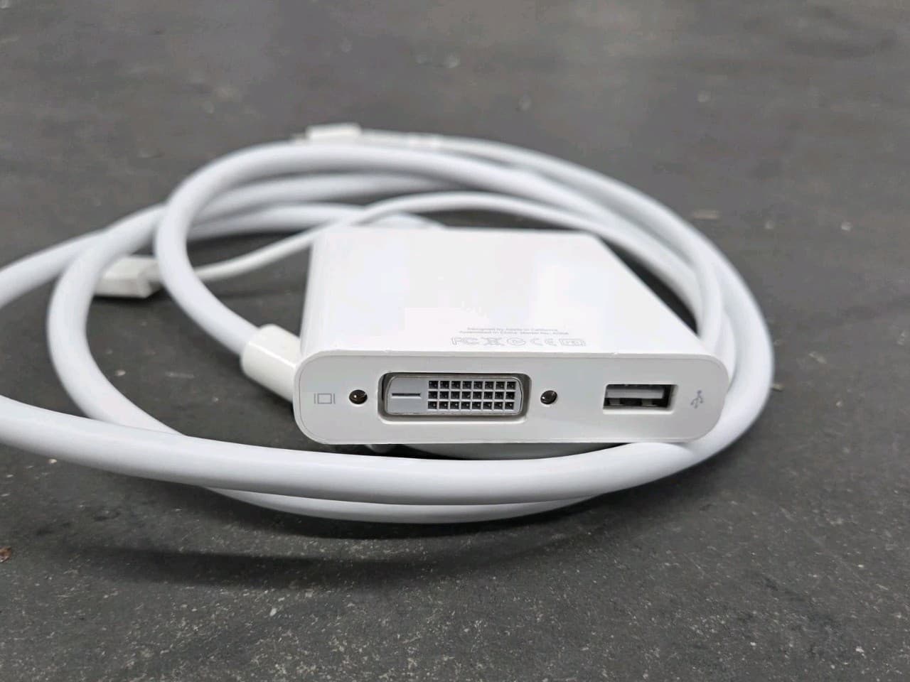 Apple A1306 Mini Display Port to Dual-link DVI Adapter USED 3