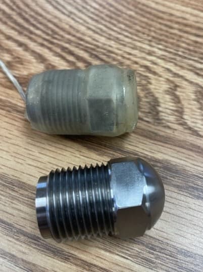 Nozzle Tips - Injection Molding GP design - 1/2" radius and 3/16" orifice - NEW 4