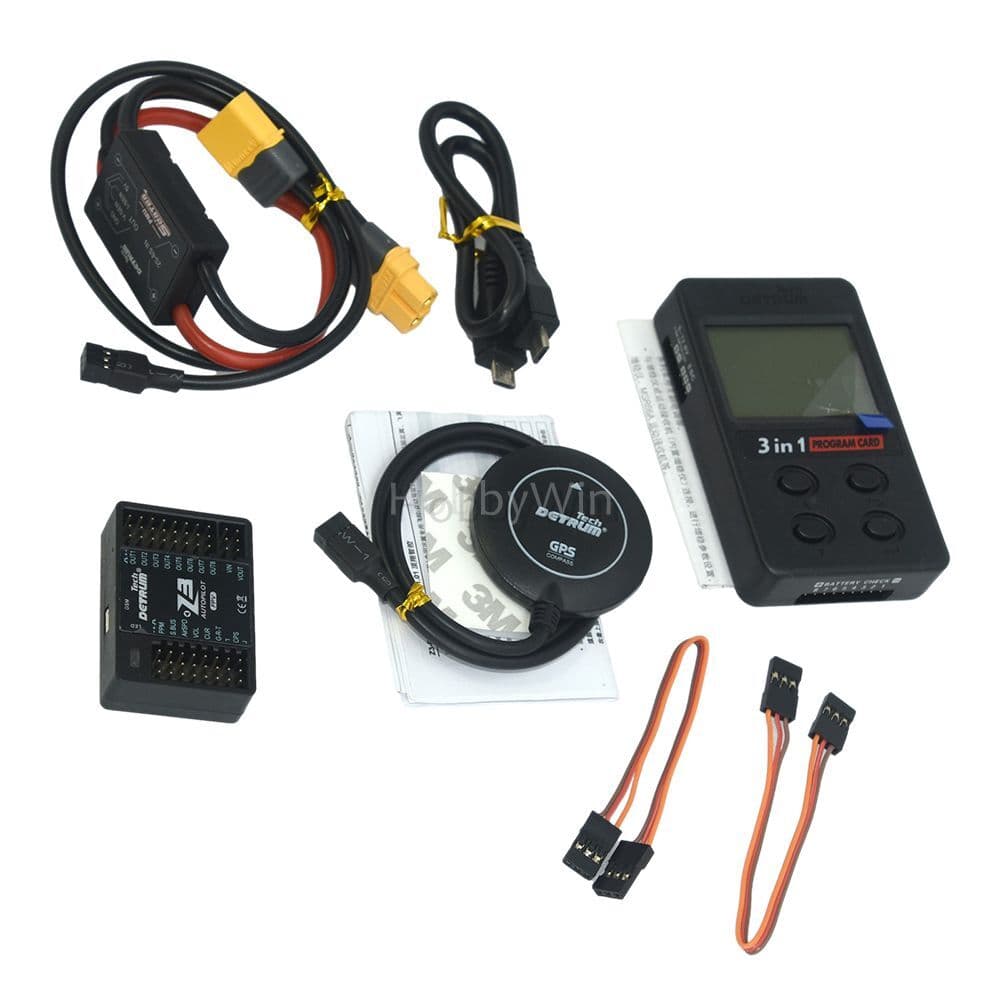 Dynam Detrum Z3 FPV RC Plane Flight Controller Autopilot OSD 3in1 PMU6-axis gyro 3