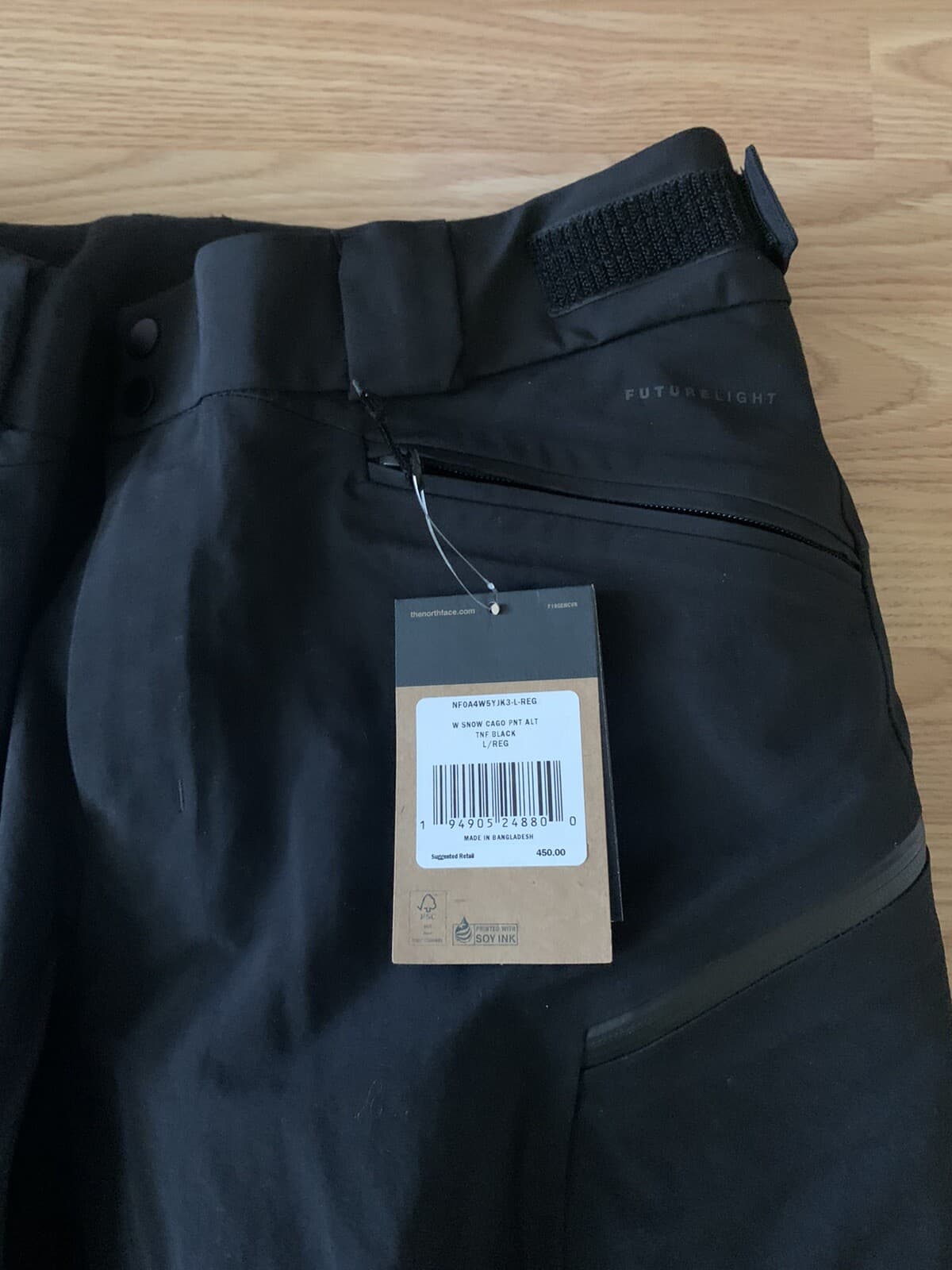 Womens XL New. North Face Snow Cargo Futurelight Ski Shell Waterproof Pants 2