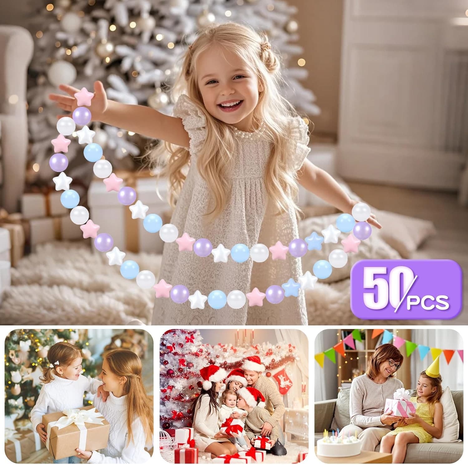 GOGOSO Ball Pit Balls for Toddlers Phthalate-Free BPA-Free Non-Toxic Crush Proof 3