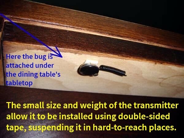 Mini Spy Audio Rf Signal Bug ,UHF microphone  distance UpTo 300m MADE IN ISRAEL  6