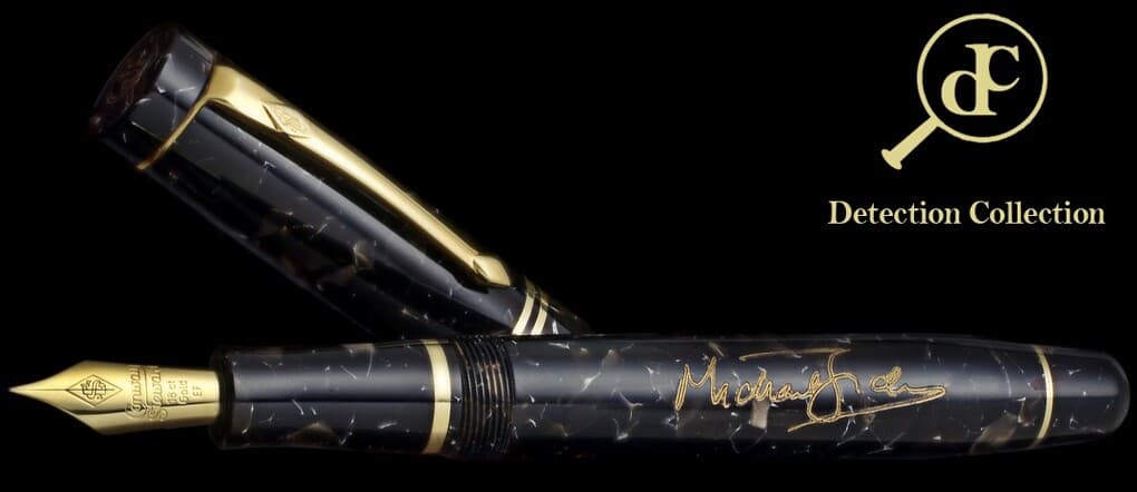 Conway Stewart Detection Collection celebrates the works of Michael Jecks, 2013 2