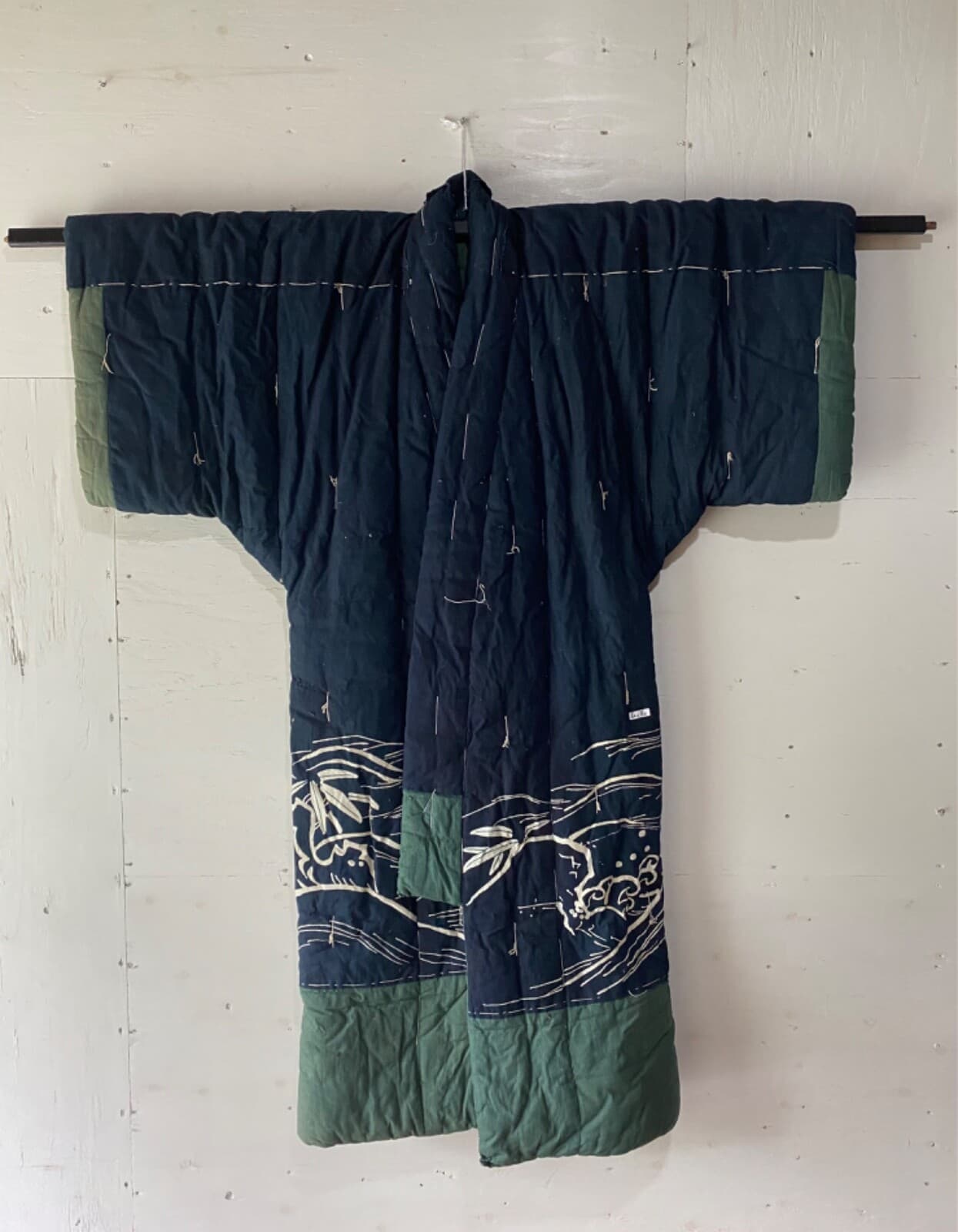 Rare winter padded cotton Kimono. 19th century  XX95 2
