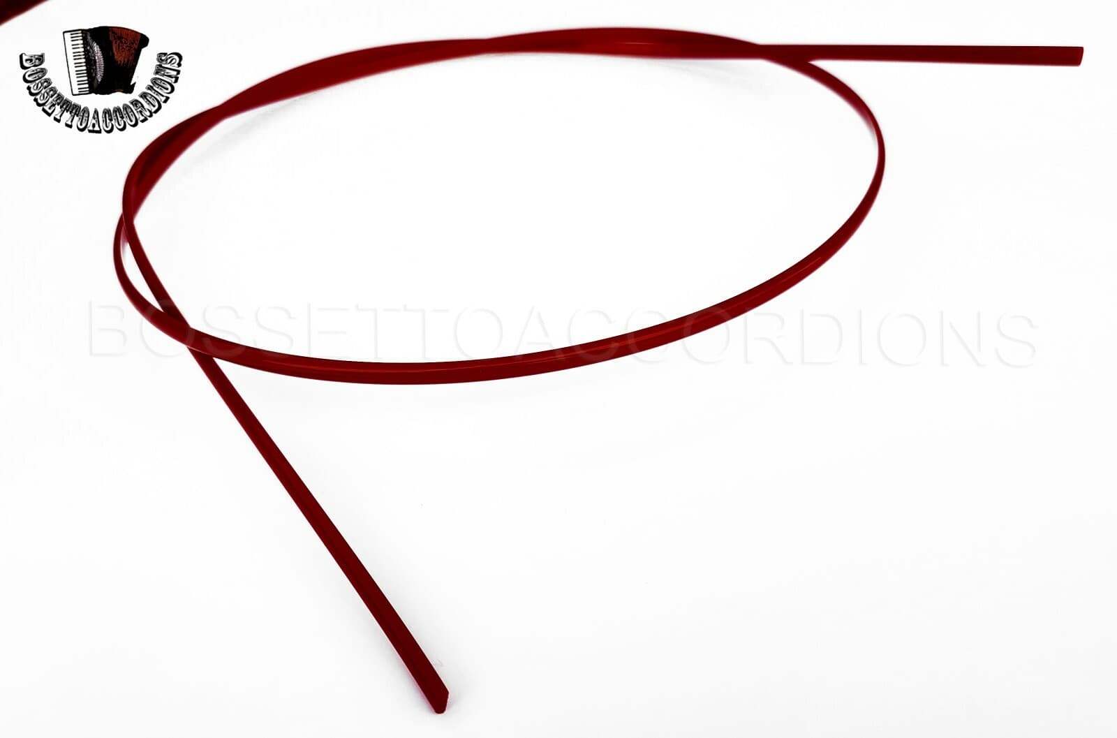 Accordion Bellows Moulding Trim Red 6 mm