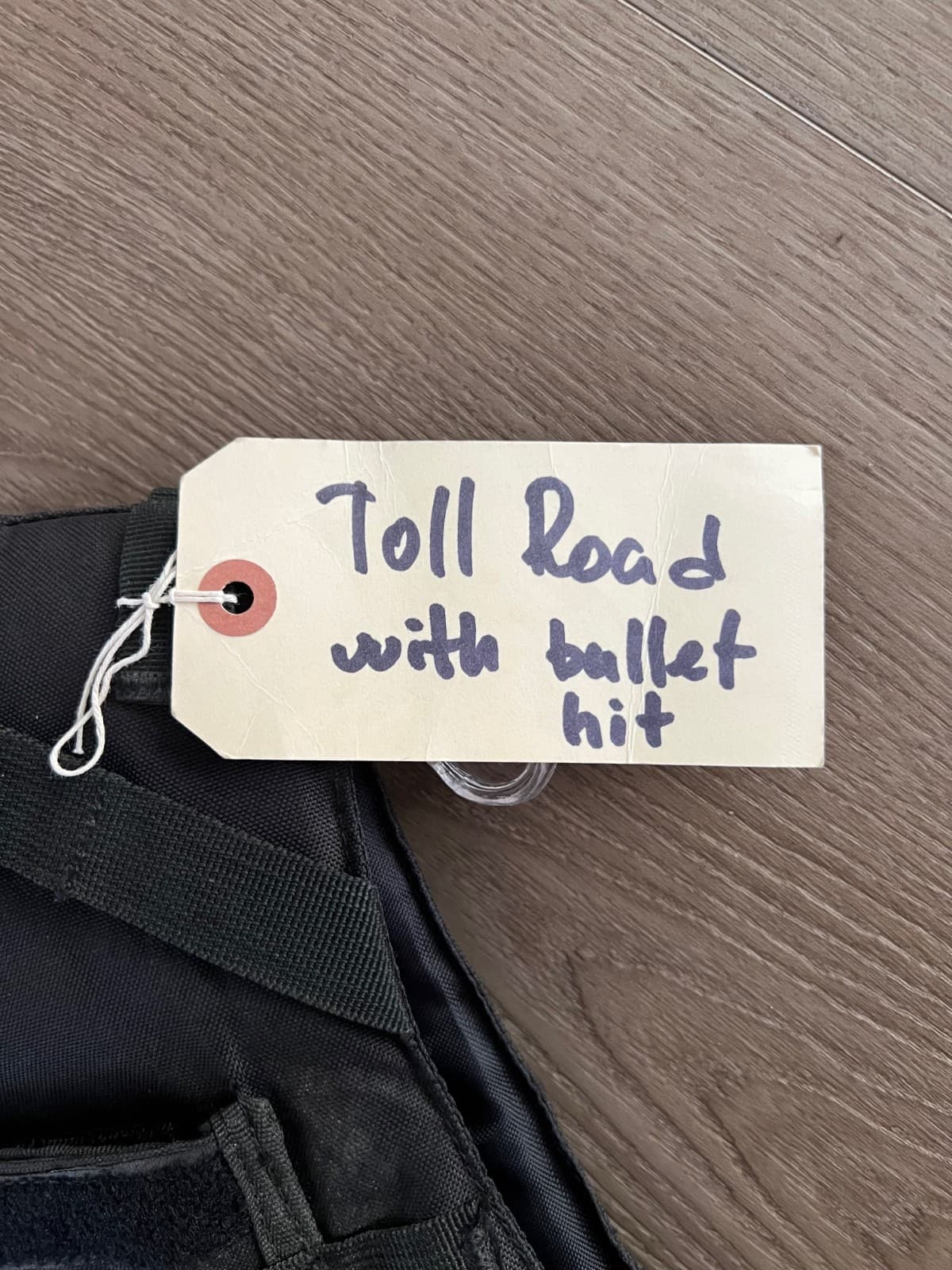 Expendables 2 Screen Used Movie Costume Toll Road Vest w Bullet Randy Couture 2