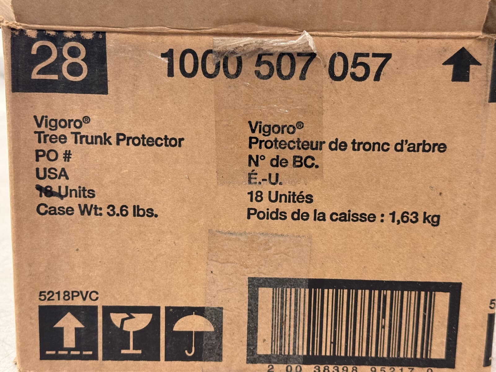 LOT OF 6 Vigoro 8" Tree Trunk Protector Wraps 1000 507 057 6