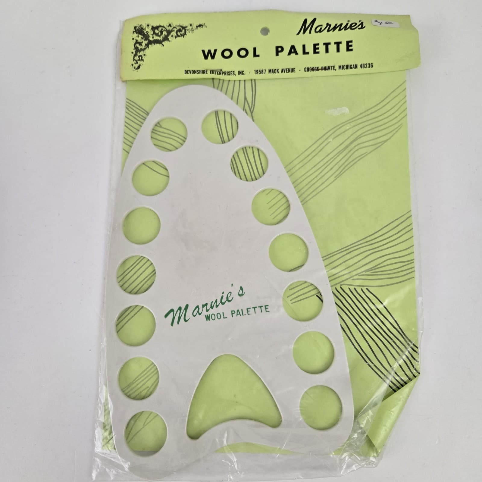 Marnies WOOL PALETTE Yarn Floss Organizer Thick Plastic Divider Craft Tool New