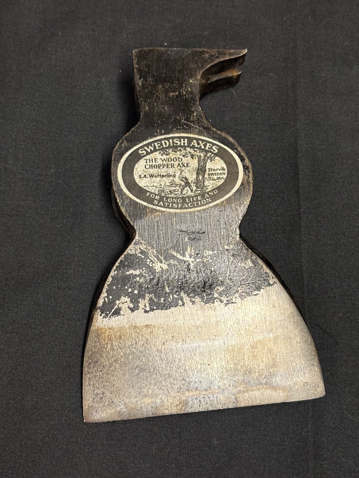 Wetterling Pack Axe No.100 NOS – Swedish Axe – Original Label – Storvik Sweden 2