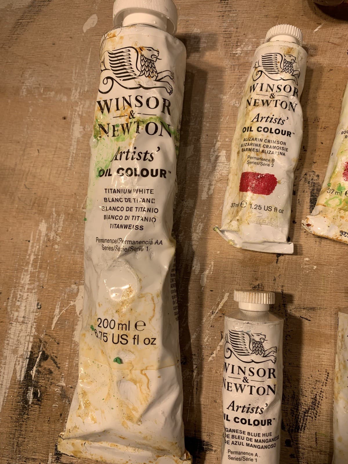 Winsor & Newton Artists' Oil Color - Lot of 11 37 ml Tubes 2