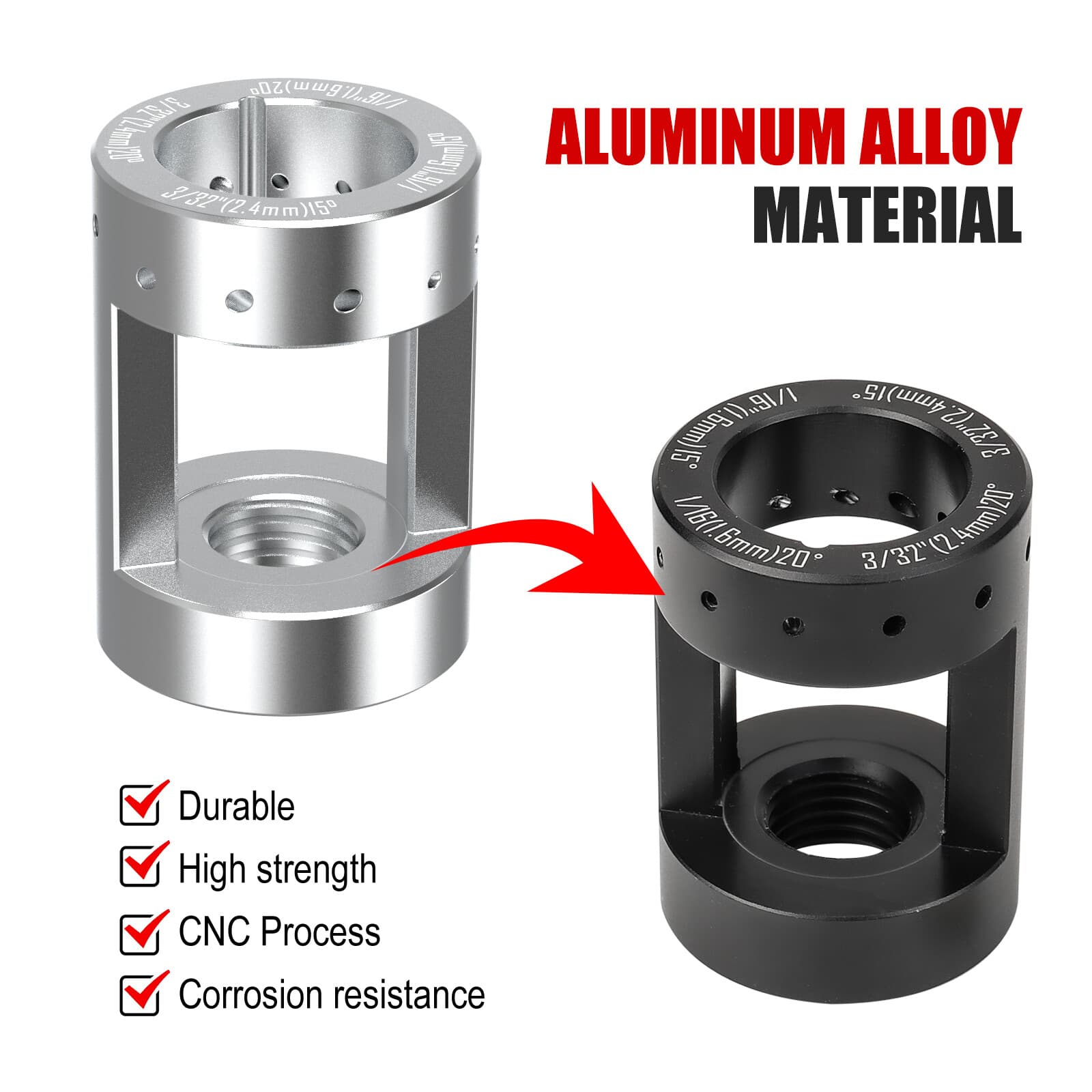 TIG Welding Tungsten Grinder Sharpener  Multi-Angle Offsets Cut off TOOL Welder 5