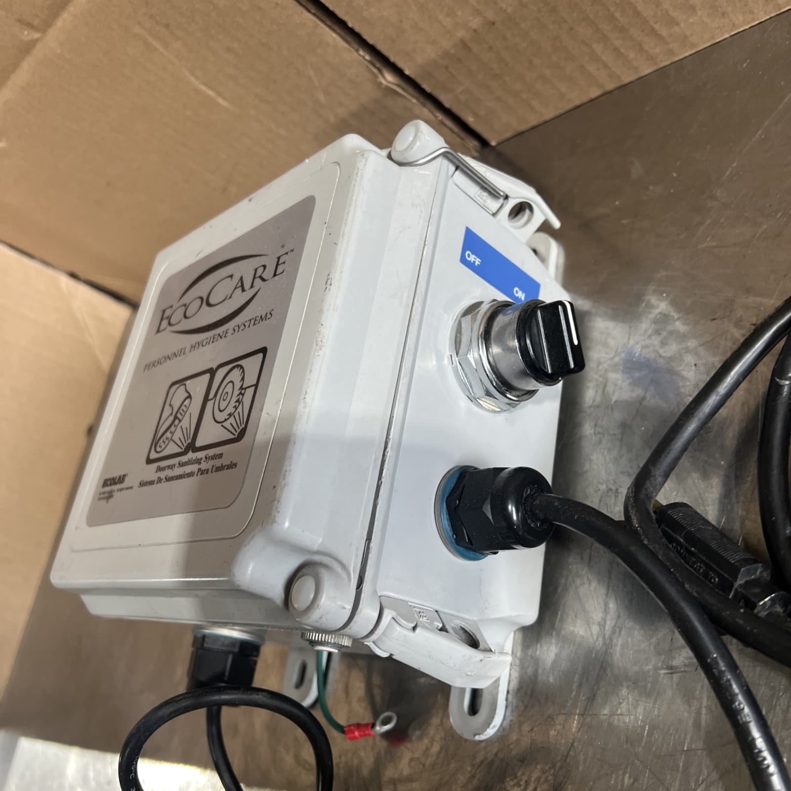 Control Box For ECOLAB COMMANDER Personal Hygiene System; Model ADF 3