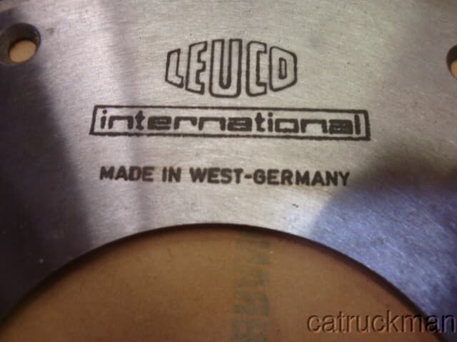 5 New Leuco 250mm x 4mm Scoring Blades ( 5 pc. lot) - see description 3