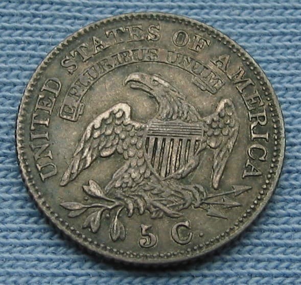 1829 Capped Bust Half Dime - great details, dark tone  (H10C 5C) 4
