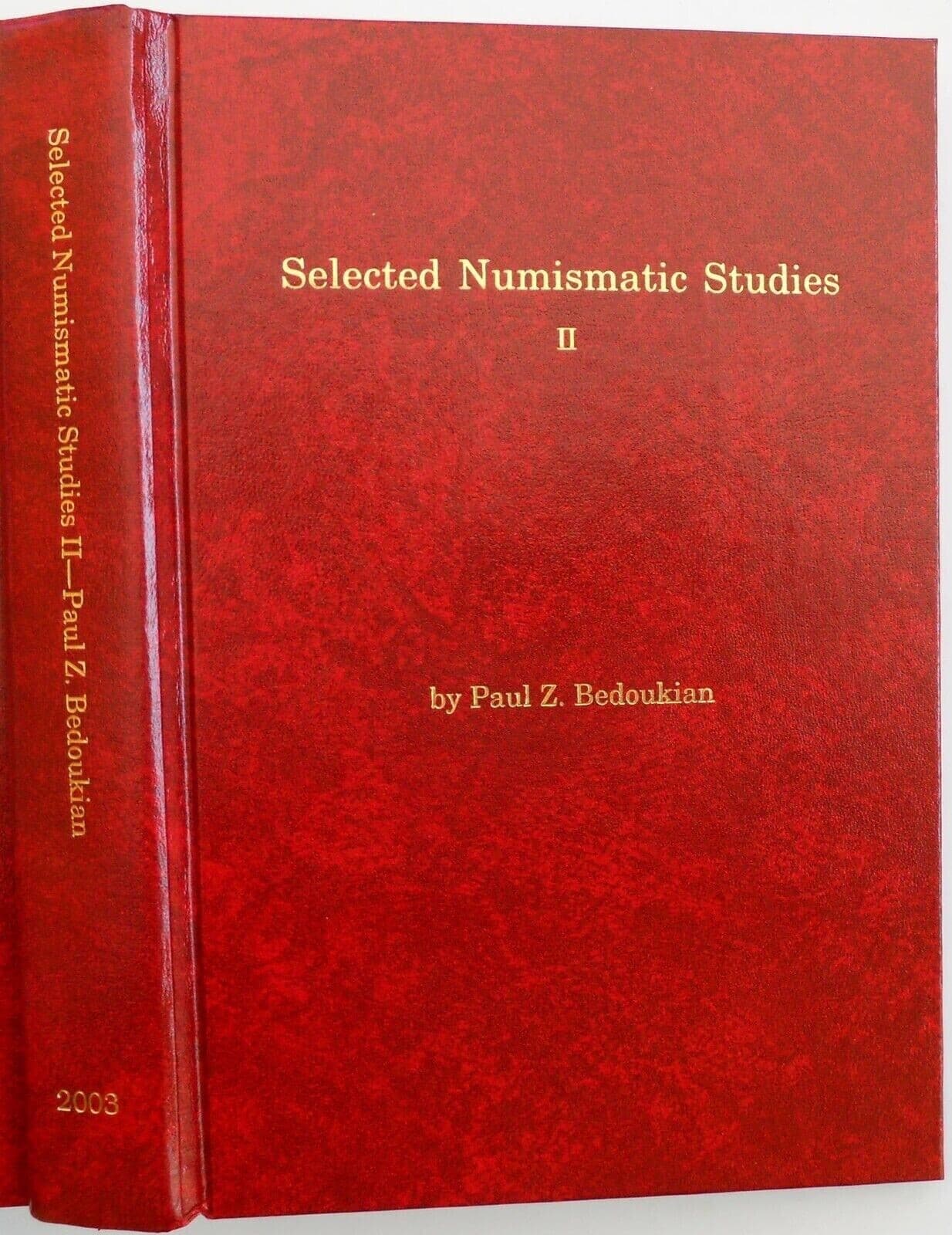 SELECTED NUMISMATIC STUDIES / Bedoukian,2 Volumes,Armenian TIGRANES,LEVON,HETOUM 3