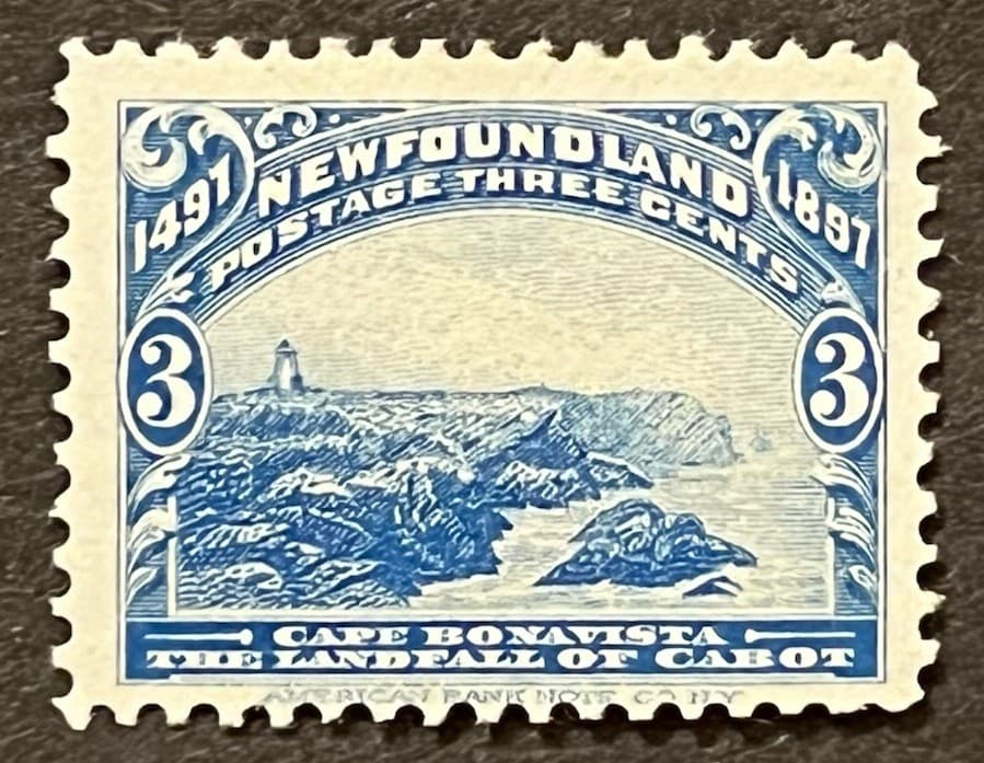 Travelstamps: 1897 Newfoundland Stamps Scott #63 - Cape Bonavista - Mint MOGH 2