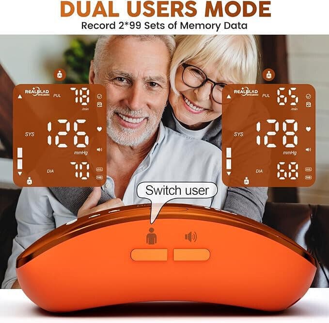 Digital Blood Pressure Monitor One-Touch Operation BP Monitor 3