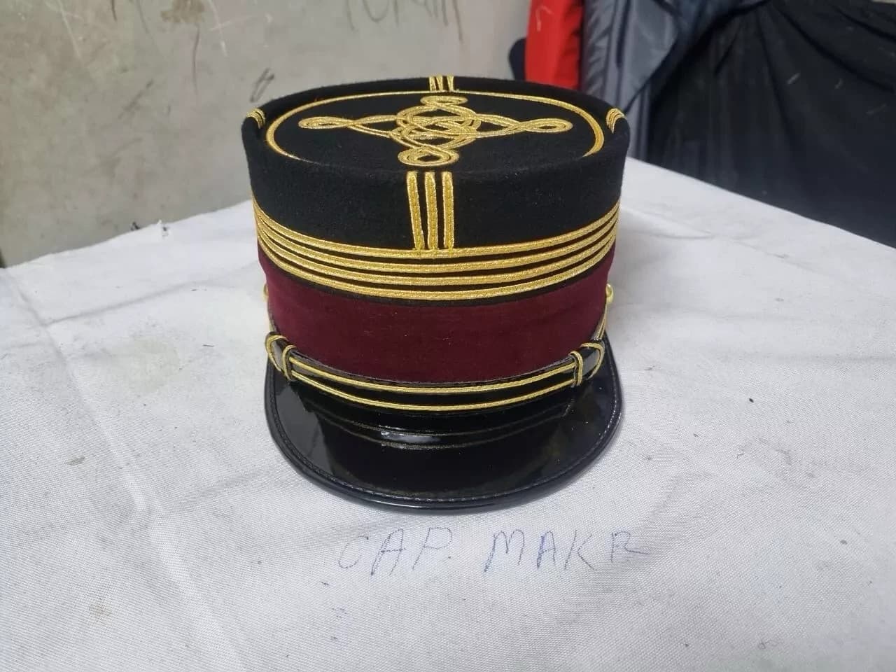 KÉPI "FOULARD" D'UN MÉDECIN PRINCIPAL DES COLONIES.reproduction cap 4