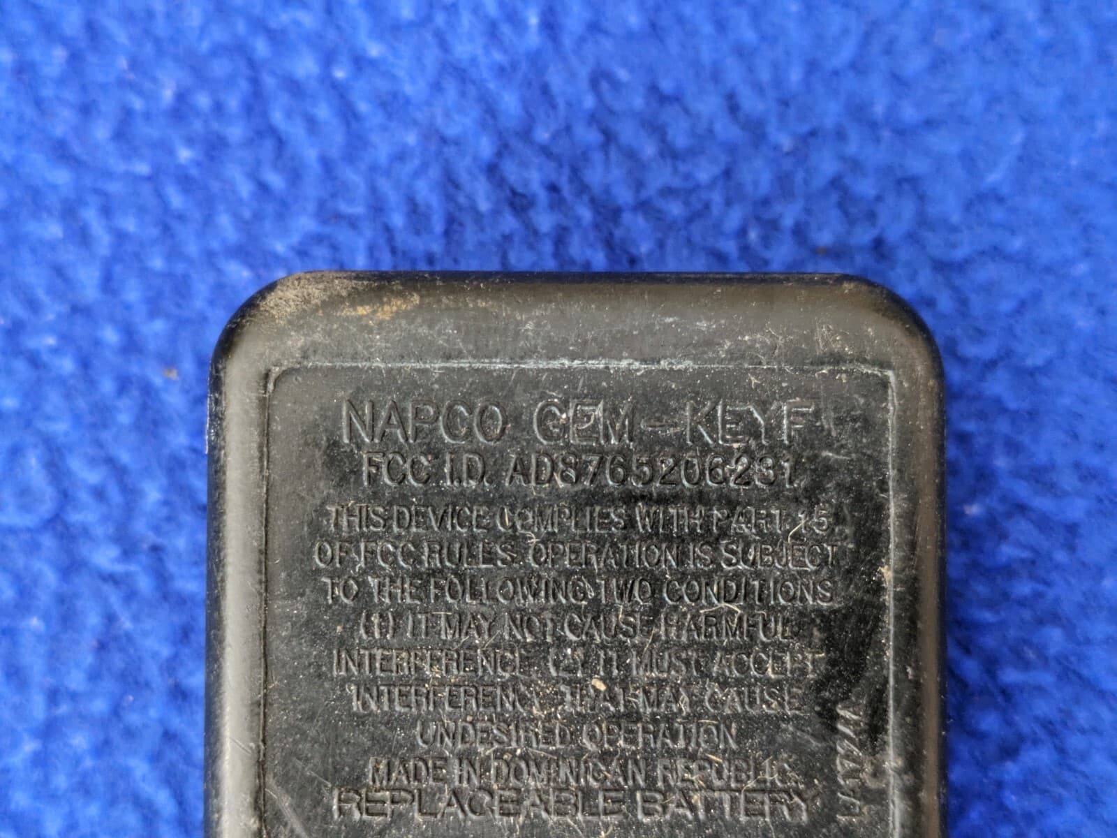 Napco Gemini GEM-KEYF Key Fob 3