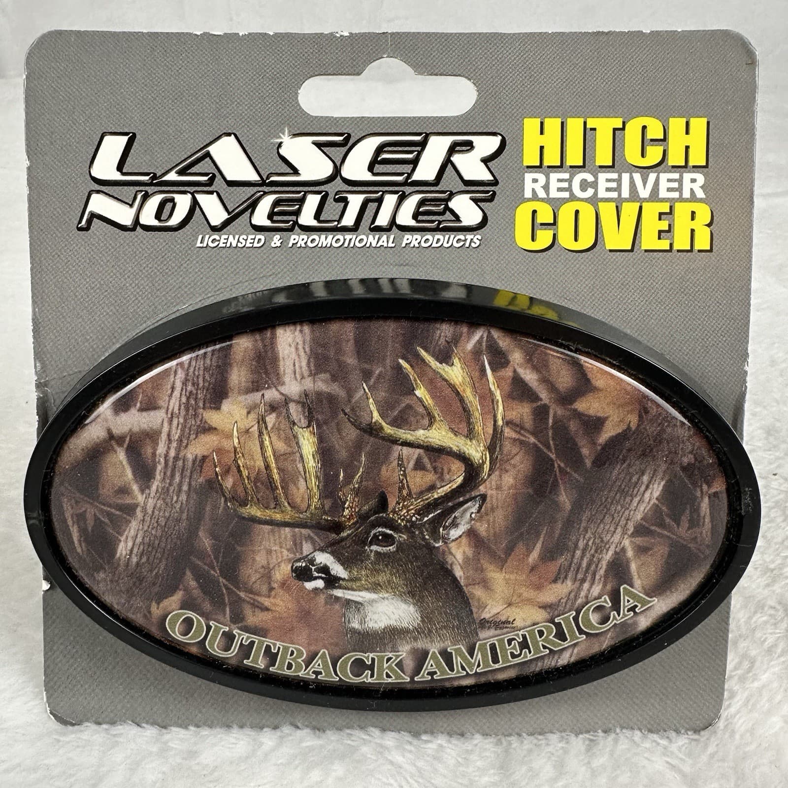 Laser Novelties Buck Hunting “Outback America” Hitch Receiver Cover