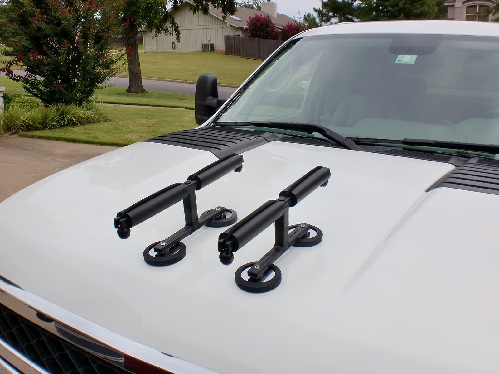 Magnetic Fishing Rod Racks for Vehicle (Truck or SUV) with Ferrous Metal Hood... 5
