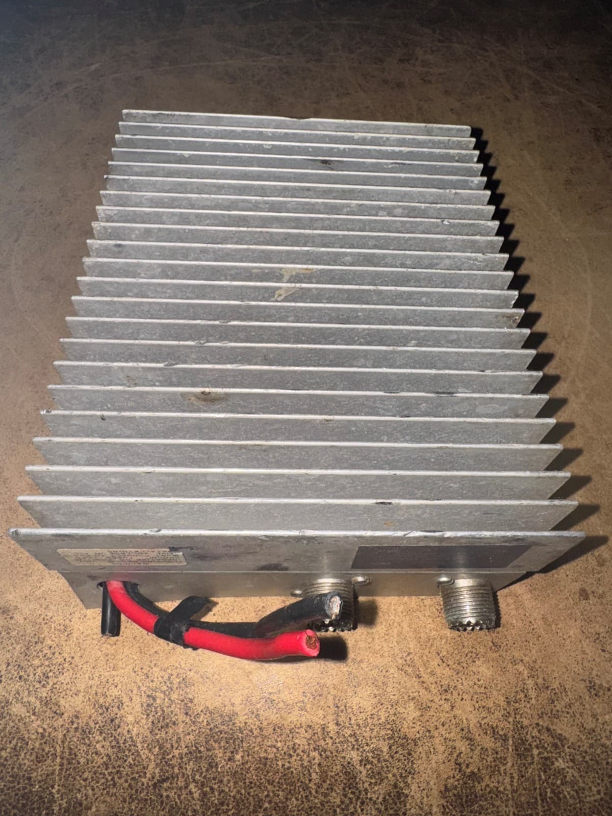 Linear Amplifier power watt RF ham radio preamp Transistor pills meter fan parts 6