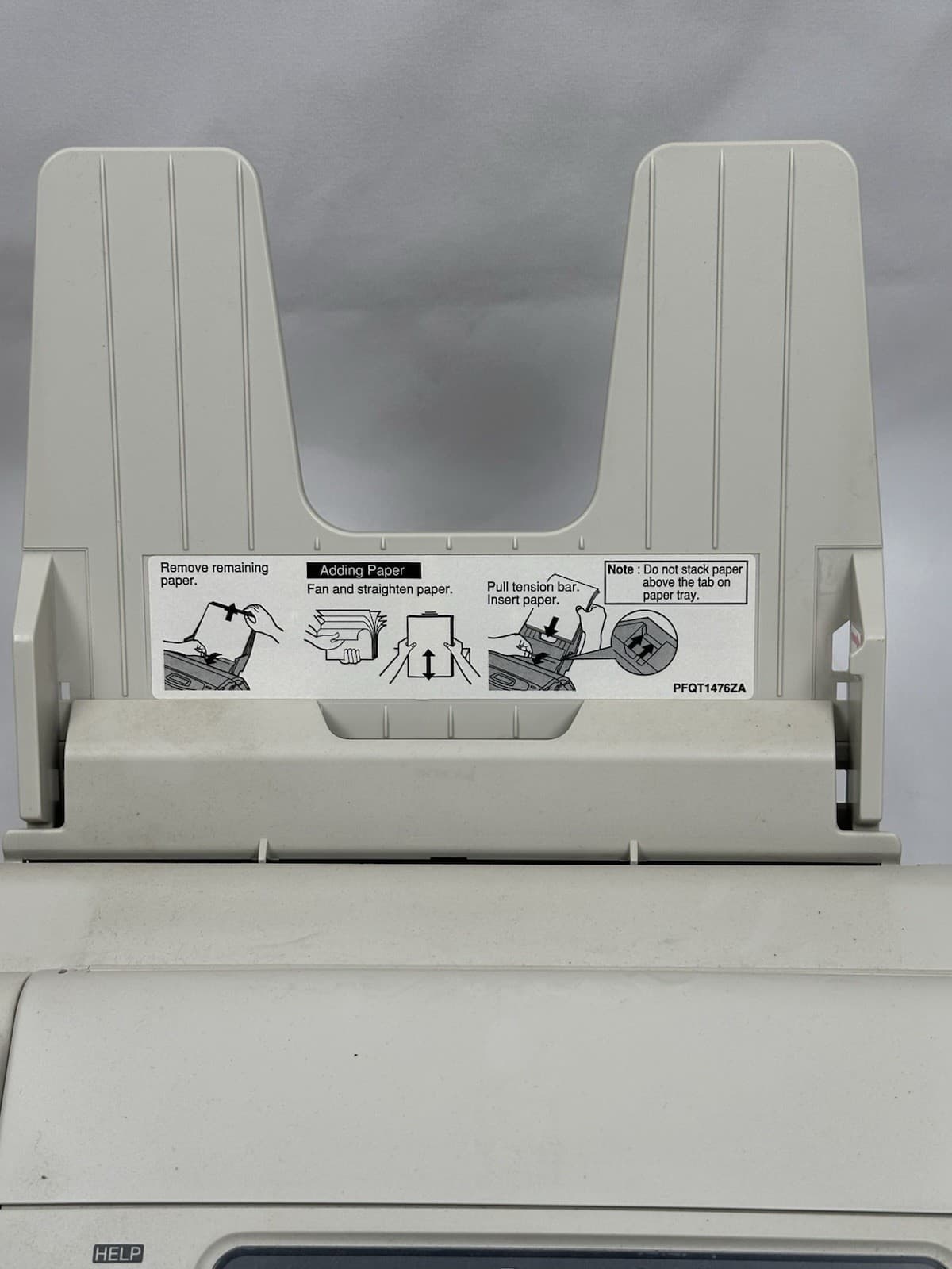 Panasonic KX-FM106 Fax Machine 4
