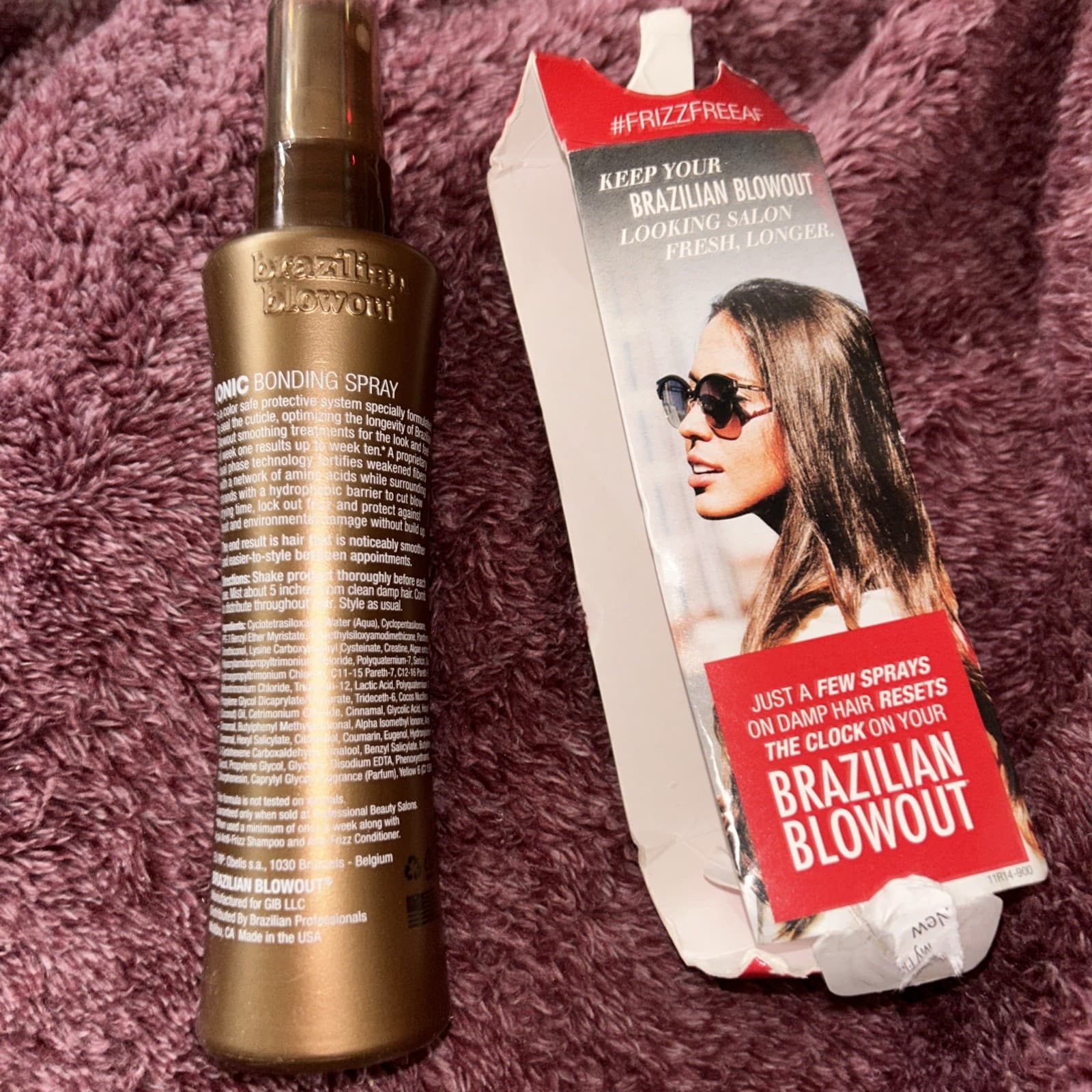 Brazilian Blowout 4 In 1  Ionic Bonding Spray 3.4 oz 4