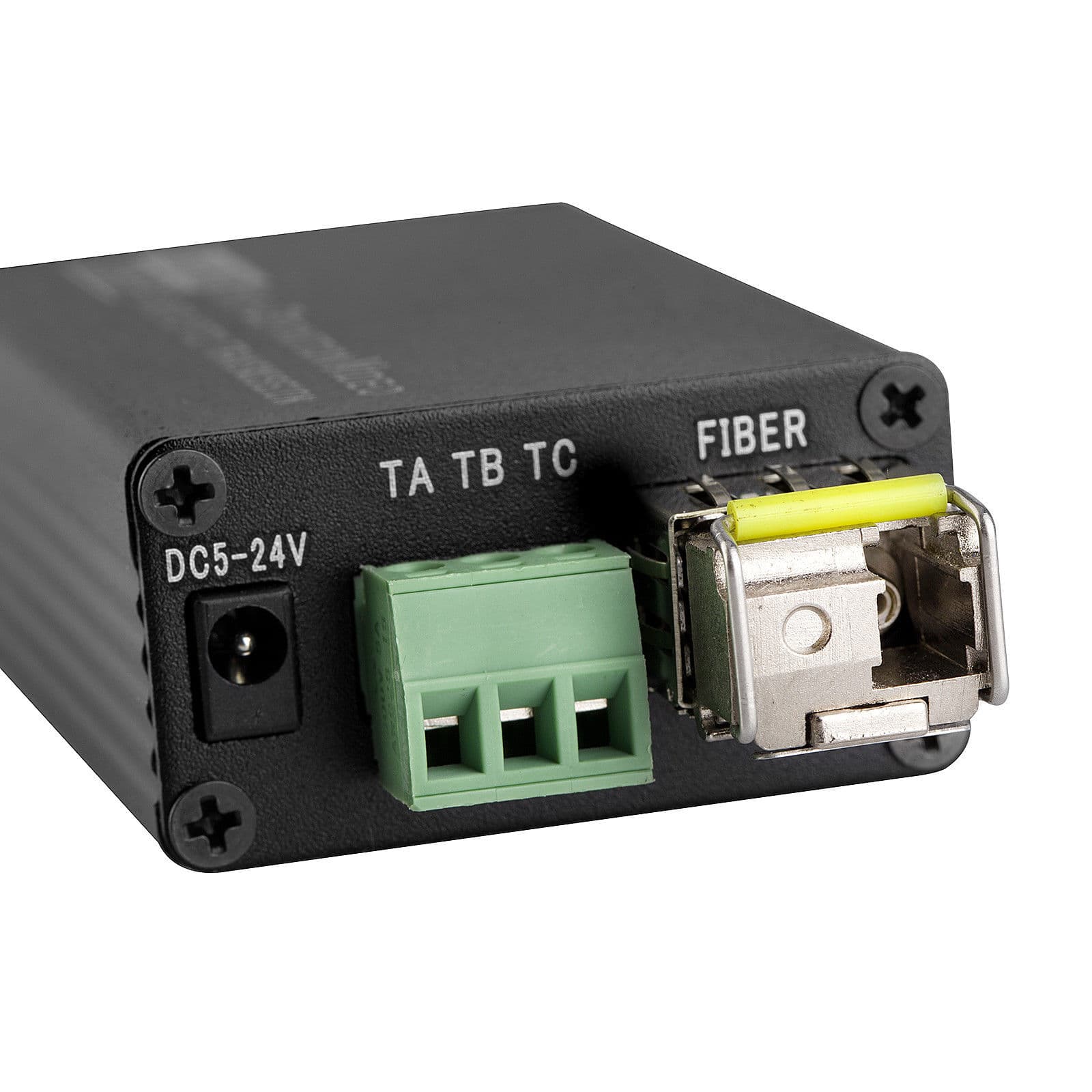 3G SDI to LC Fiber Optics Converter 10KM Extender Loop Adapter RS485 1080P 60fps 5