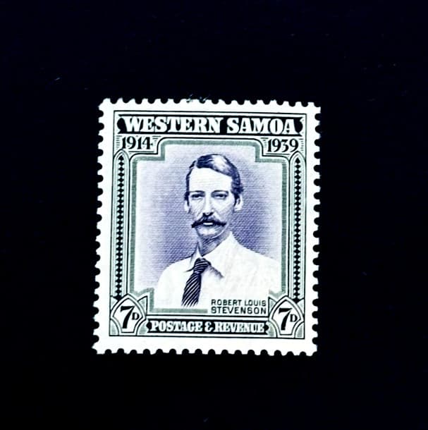 WESTERN SAMOA Stamp - 1939 Robert Louis Stevenson Sn 184 MLH r57🔥