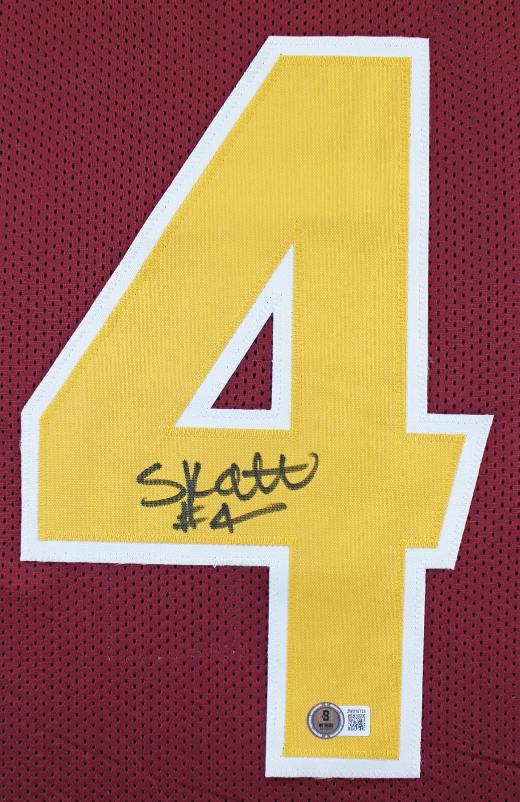 Arizona State Cameron Skattebo Signed Maroon Pro Style Jersey BAS 2