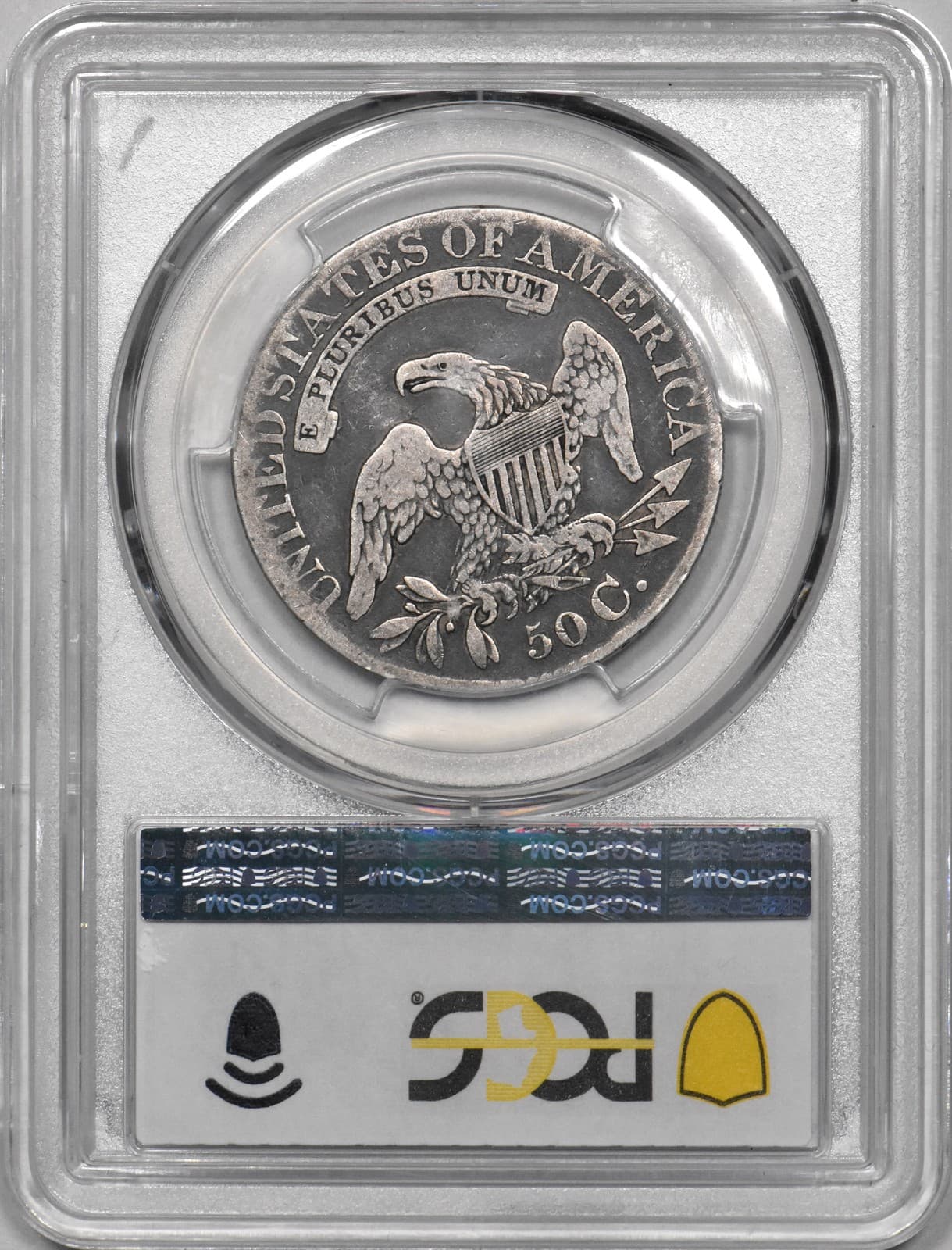 1828 Bust Half Dollar 50c PCGS G06 Square 2 Small 8 Large Letters 2