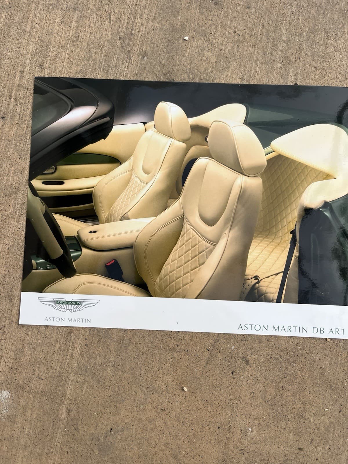 Aston Martin DB AR1 Press Factory Press Release Photos. 2003 6