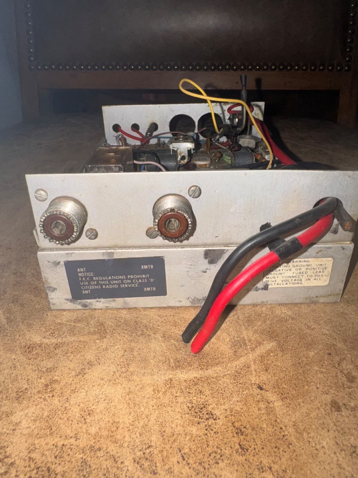 Linear Amplifier power watt RF ham radio preamp Transistor pills meter fan parts 5