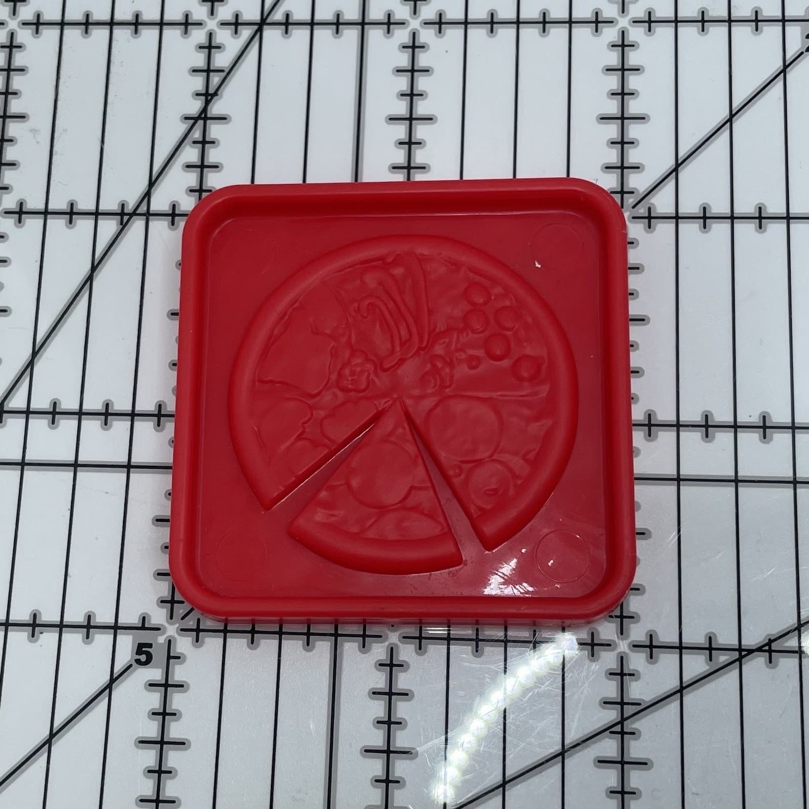 Fisher Price Barbie Little People Dream House Red Pizza Box Sheet Accessory