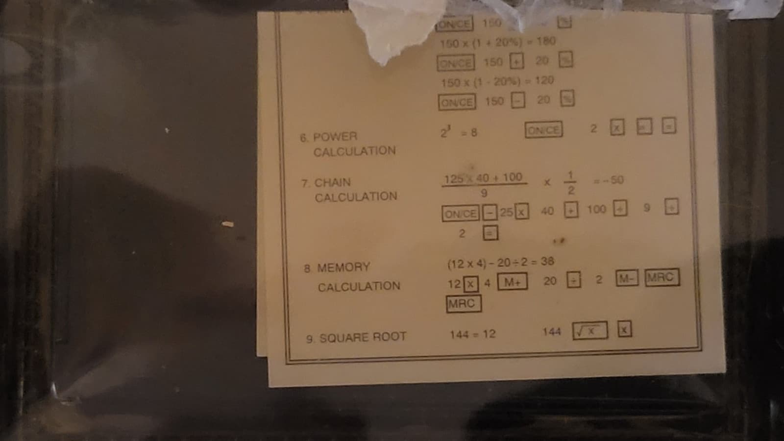 Vintage Jewel Handheld Electronic Calculator Gems 1980s NIB 5