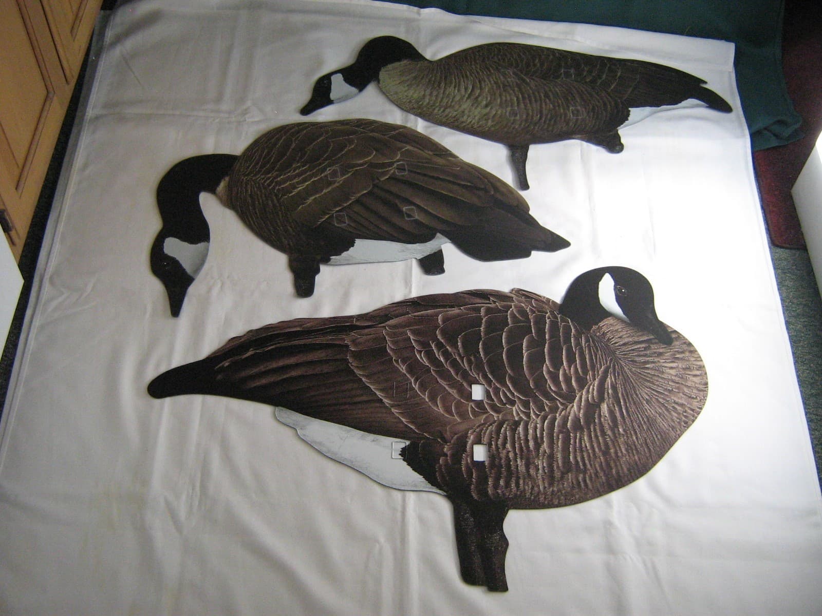 CANADA GOOSE DECOYS OUTLAW SUPER MAGNUM 2002 Set of 6 w/ Extra Stakes  *New* 6