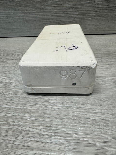 Vintage 1962 Duncan Ceramic Slip Mold 987 Native Girl Plaque 5