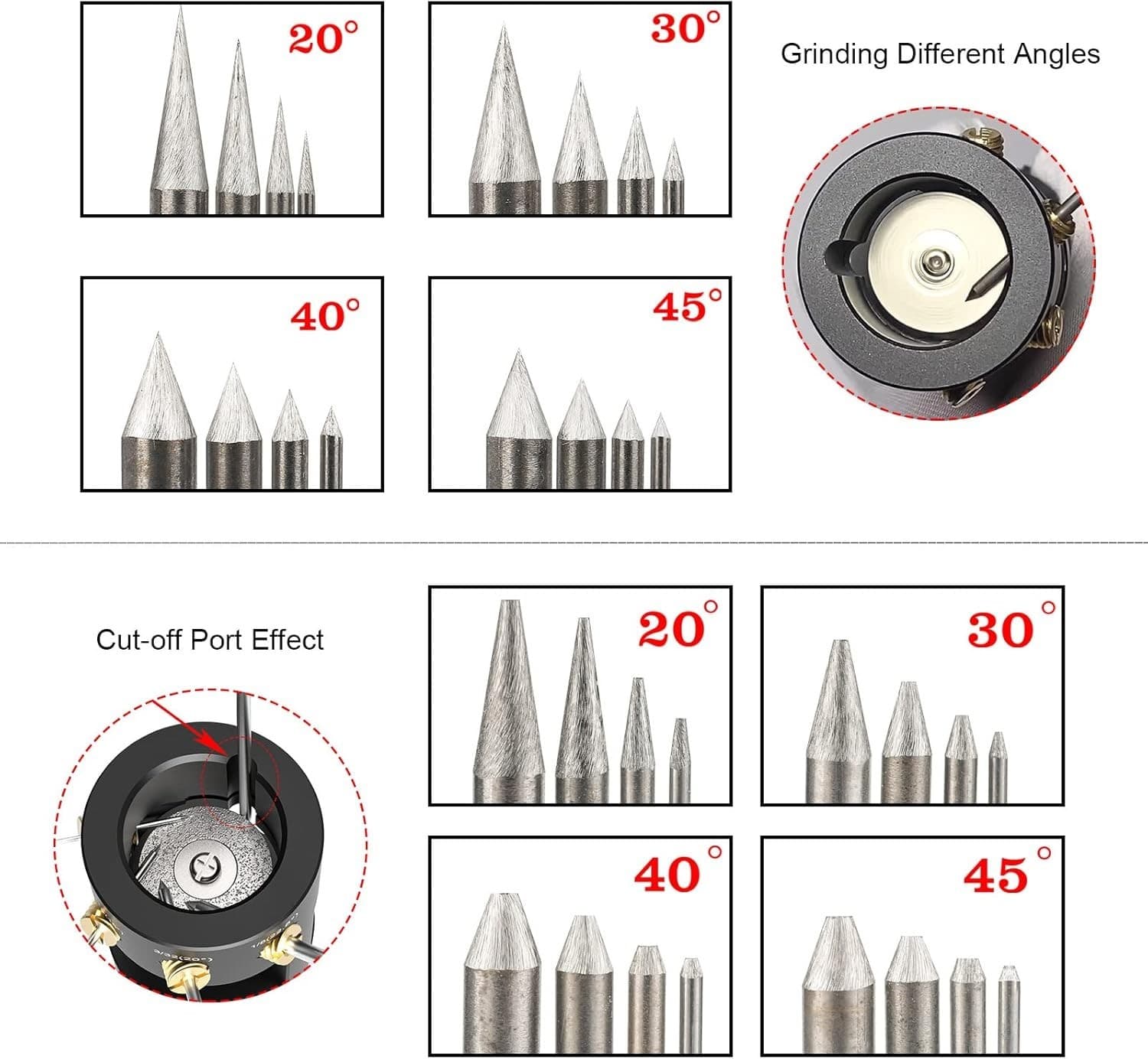Aluminum Tungsten Electrode Sharpener Grinder For TIG welding, Handheld Electr 2