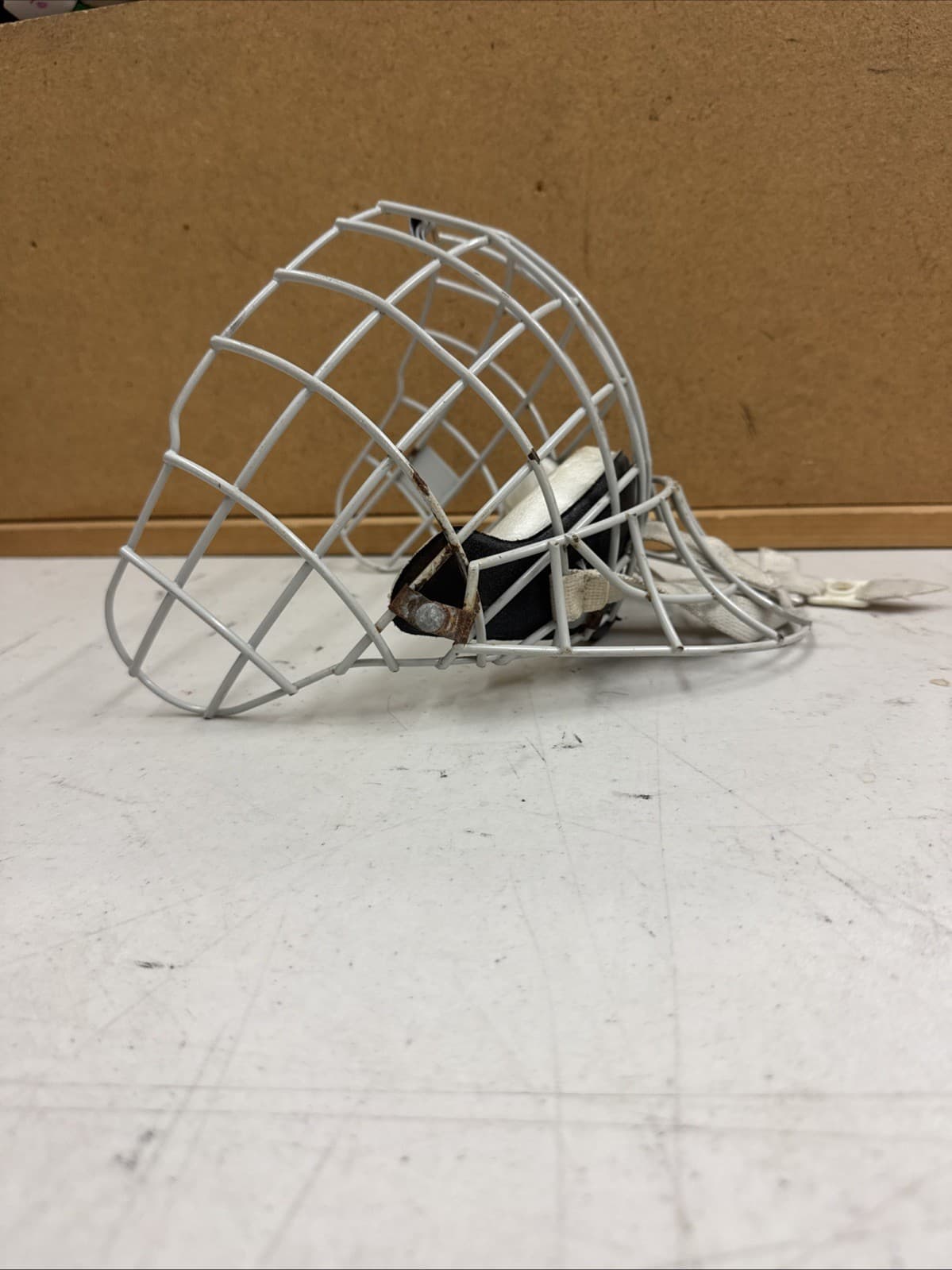 RARE! VINTAGE COOPER GL100 M ice GOALIE HOCKEY CAGE MASK Medium 5