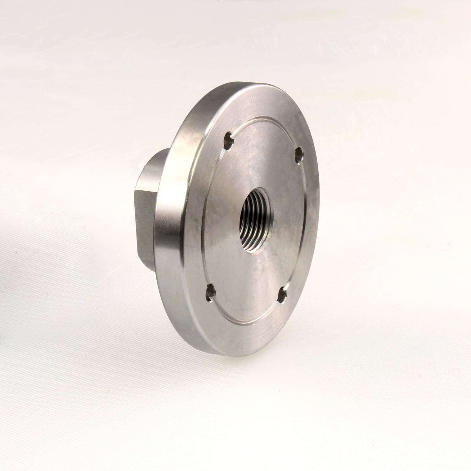 3" Steel Lathe Faceplate, 3/4" x 16TPI, Hurricane Turning Tools 2