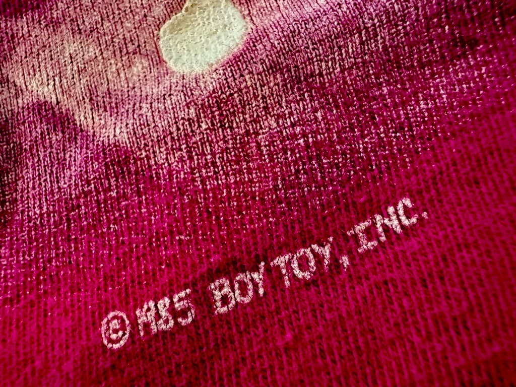 MADONNA RARE FUCHSIA 1985 BOY TOY VIRGIN TOUR LONG SLEEVE SHIRT PROMO RAISED BRA 6