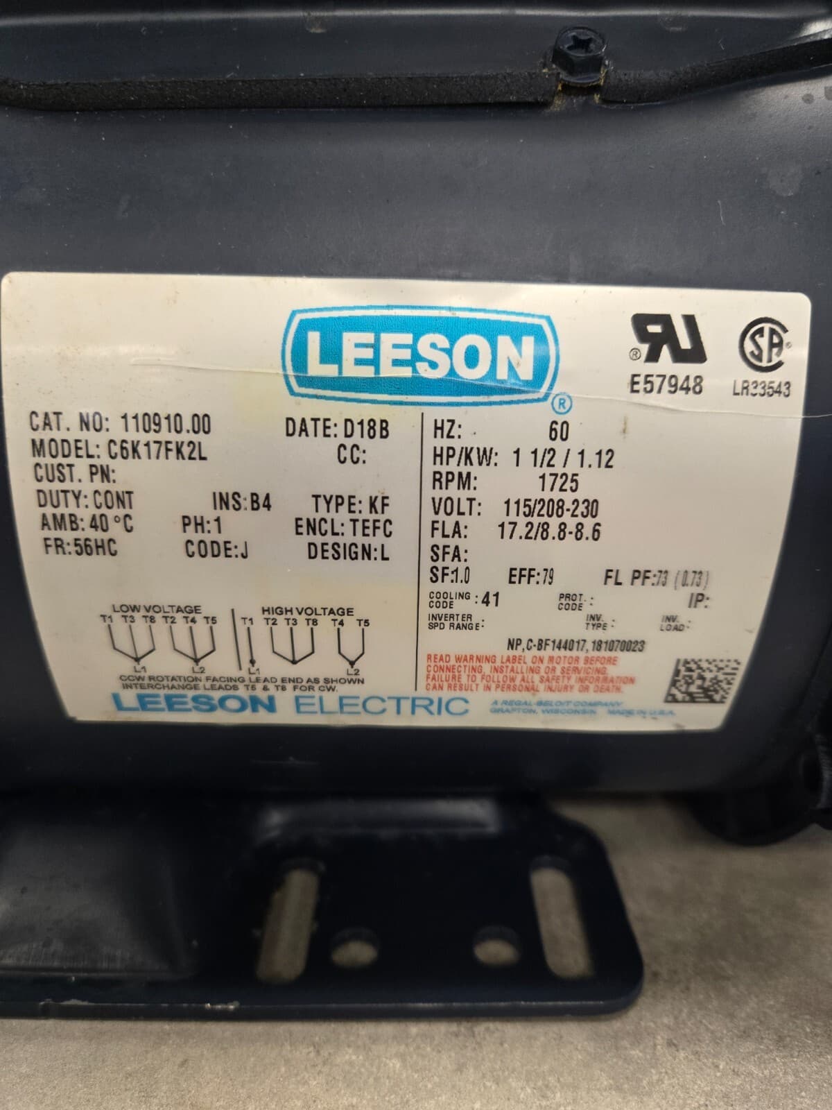 VARNA CF-15 OIL / PRE LUBE PUMP 2