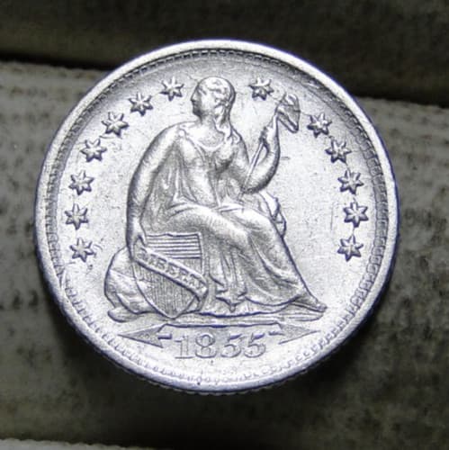 1855-O Seated Liberty Half Dime 2