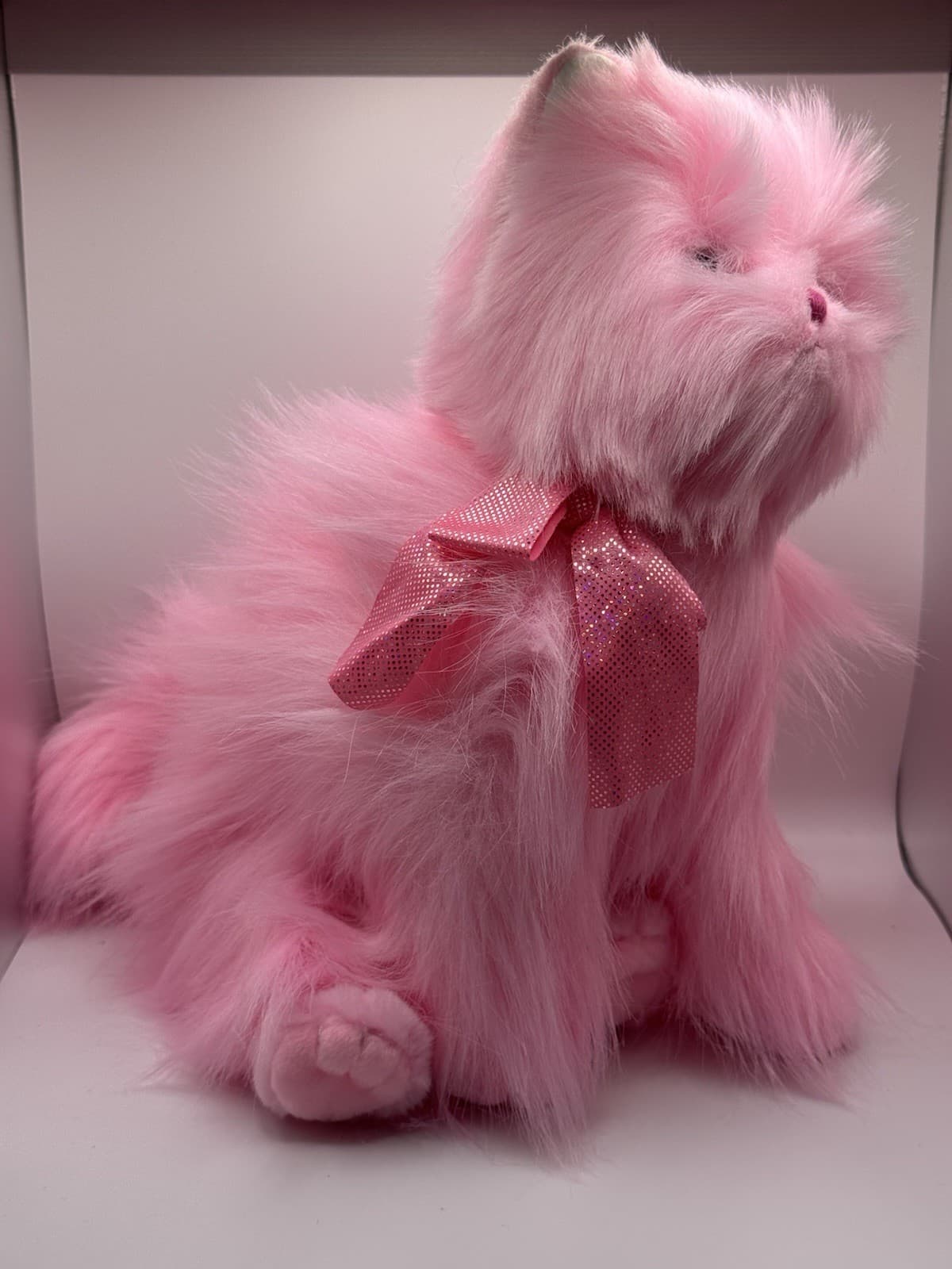 TY Pinkys - ORCHID the Persian Kitty Cat (12 inch) MWMT Plush Stuffed Animal Toy 2