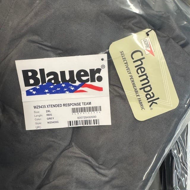 ​Blauer Gore Chempak WZ9435C Extended Response Team Bio Hazard Suit Large 5